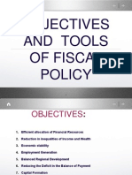Objectives and Tools of Fiscal Policy
