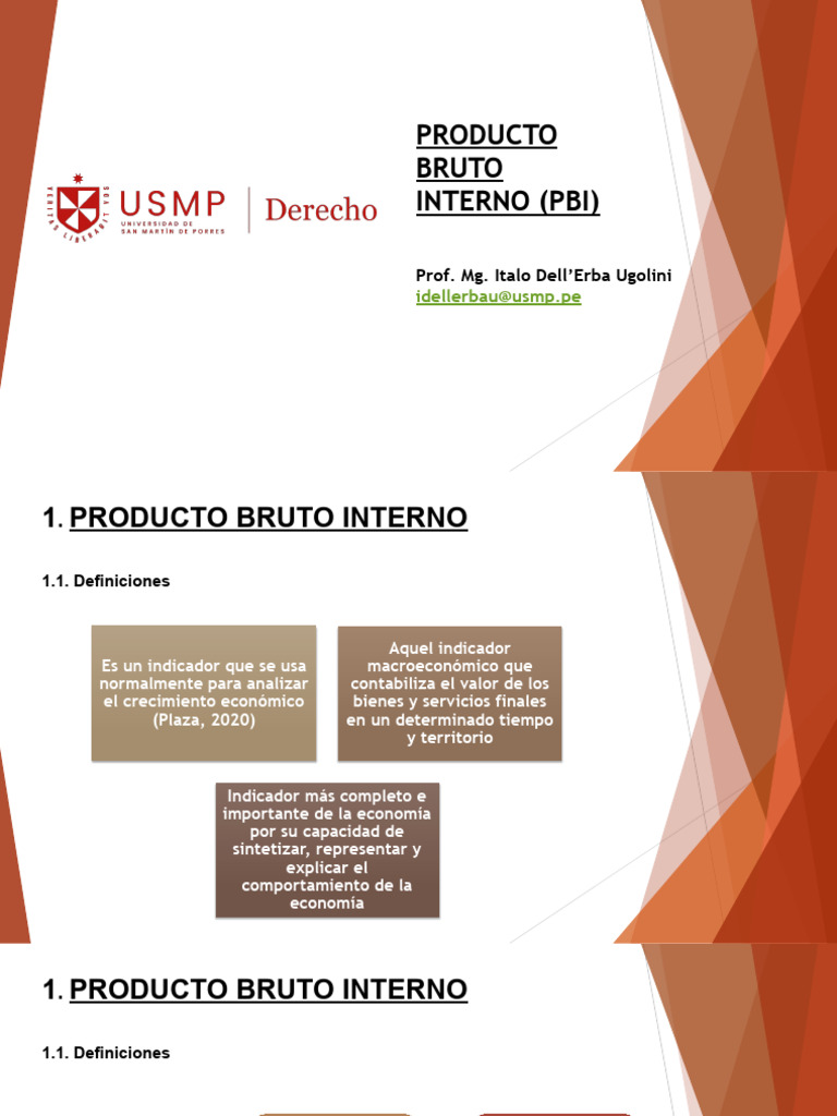 Tema 5 - Producto Bruto Interno | PDF | Producto Interno Bruto ...