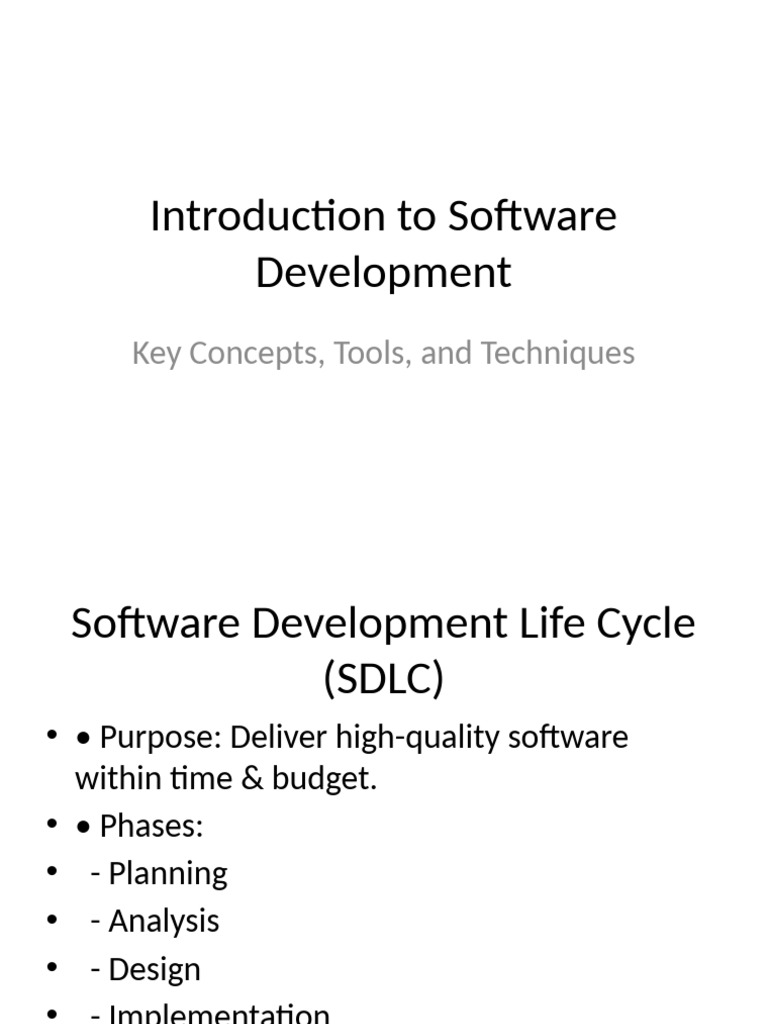 Computer Science 1 Presentation | PDF | Software Testing | Software ...