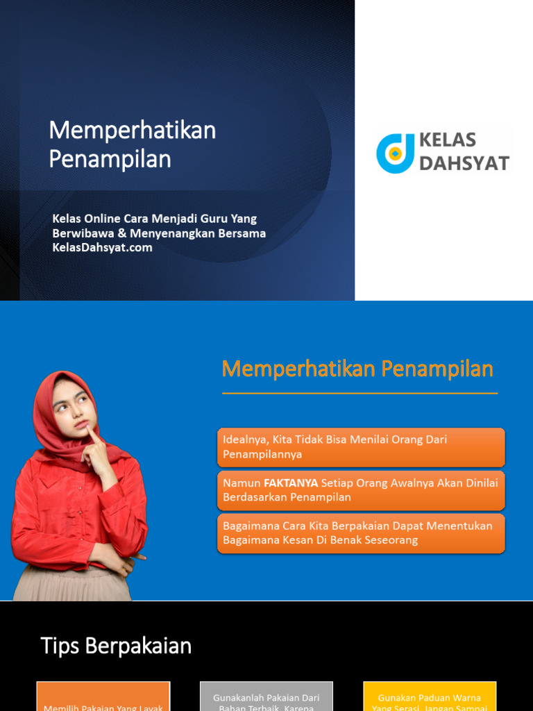 Memperhatikan Penampilan | PDF