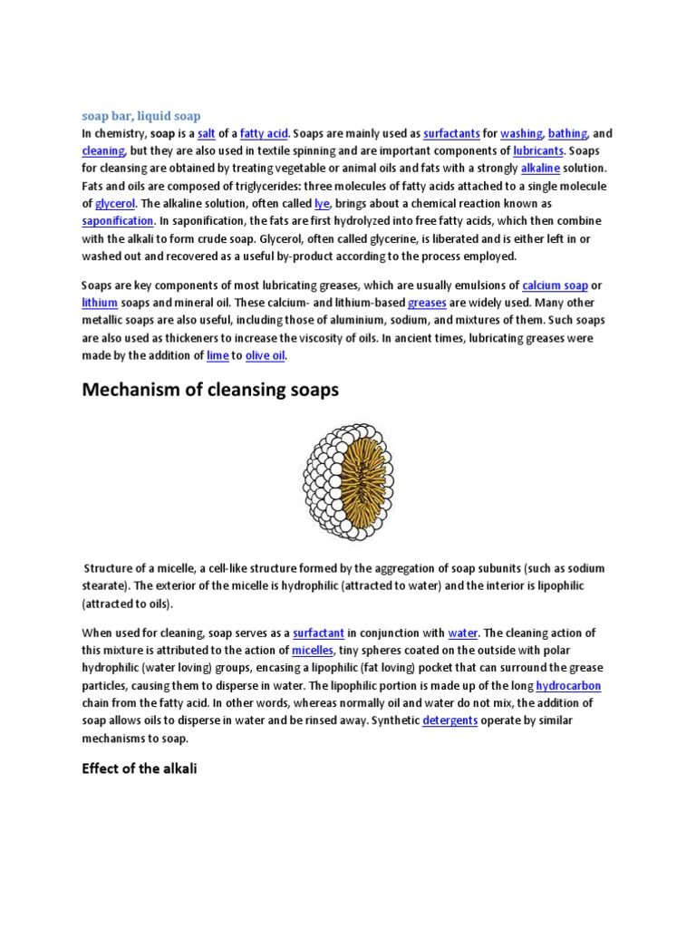 soap bar Soap Chemical Compounds