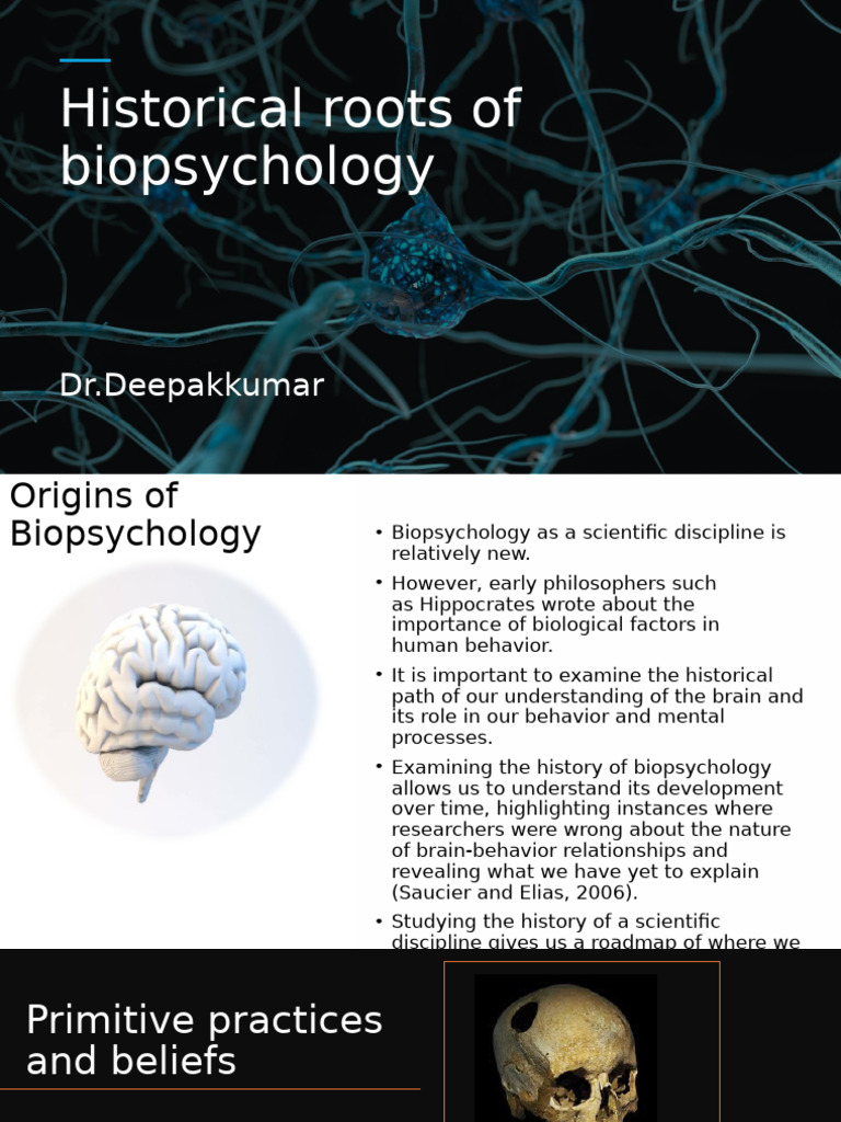 Historical Development of Biopsychology | PDF | Mental Disorder