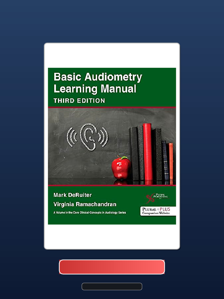 Basic Audiometry Learning Manual Third Edition Test Bank Available ...