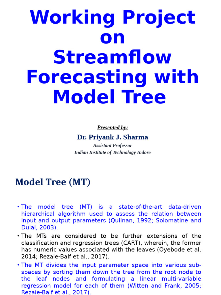 Model Tree WorkingÂ Project | PDF | Statistical Classification ...