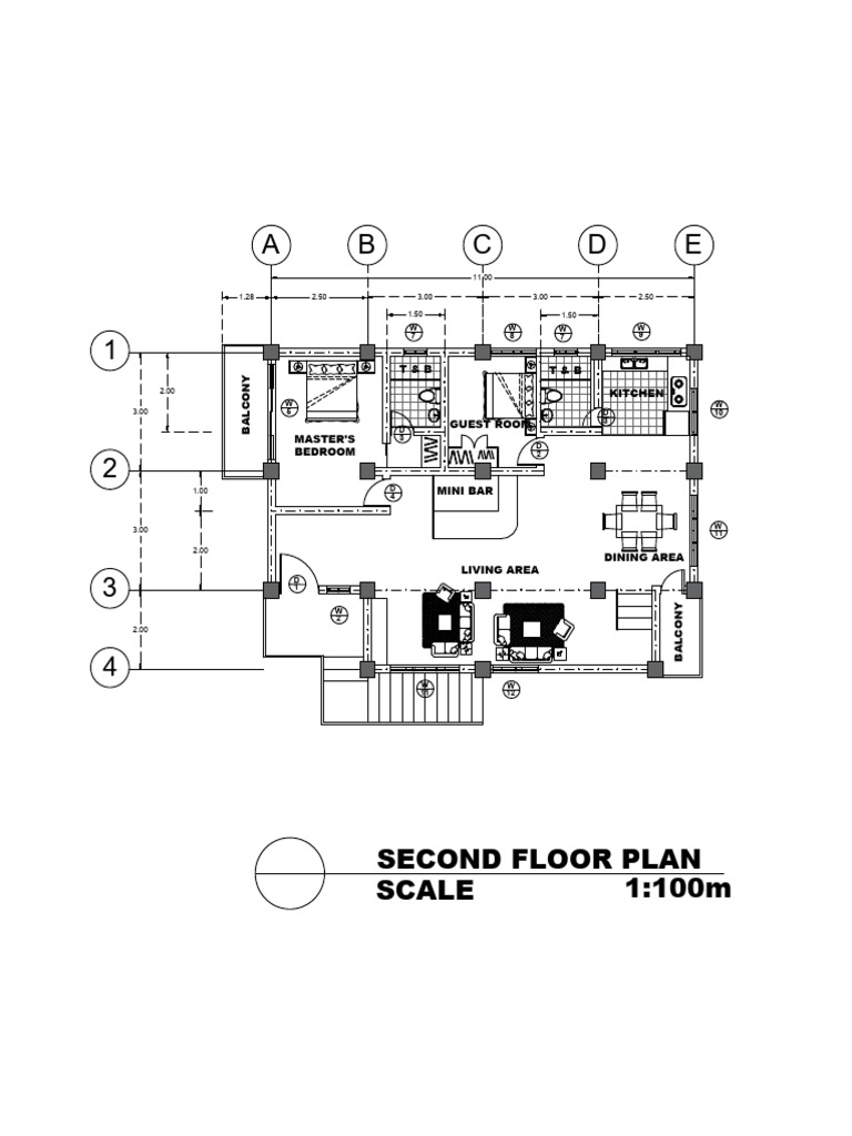 Second Floor Building Layout | PDF | Home | Buildings And Structures