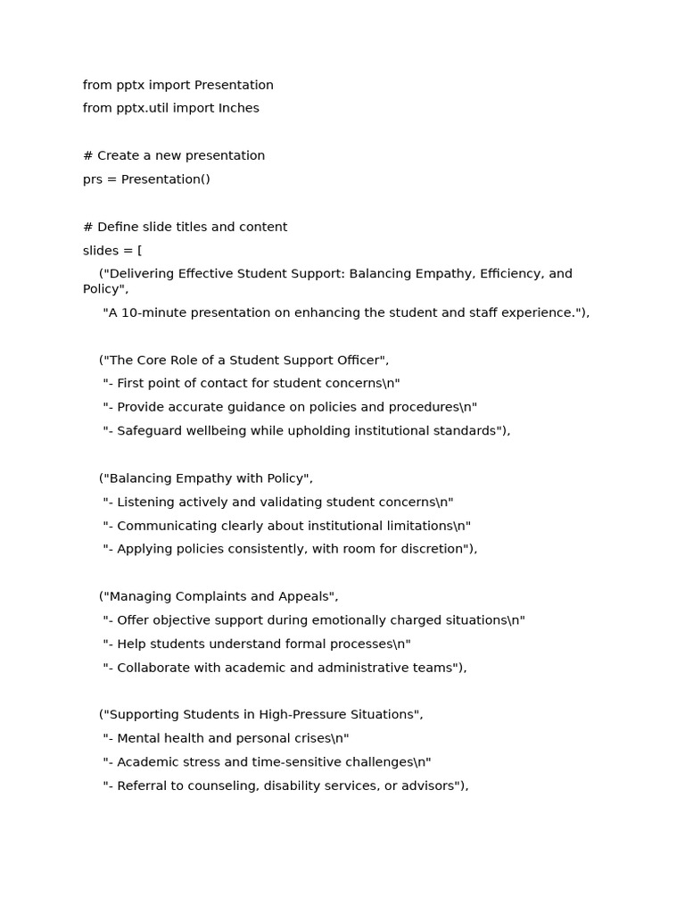 Effective Student Support Strategies | PDF