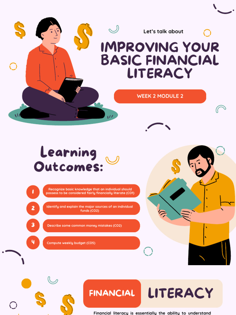 Module 2 - Improving Your Basic Financial Literacy | PDF