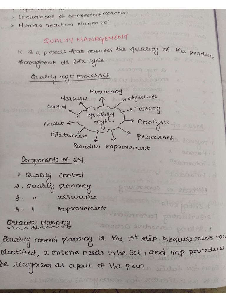 Quality Management | PDF