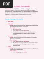 MS Word Design Tab Guide | PDF | Microsoft Word | Typefaces