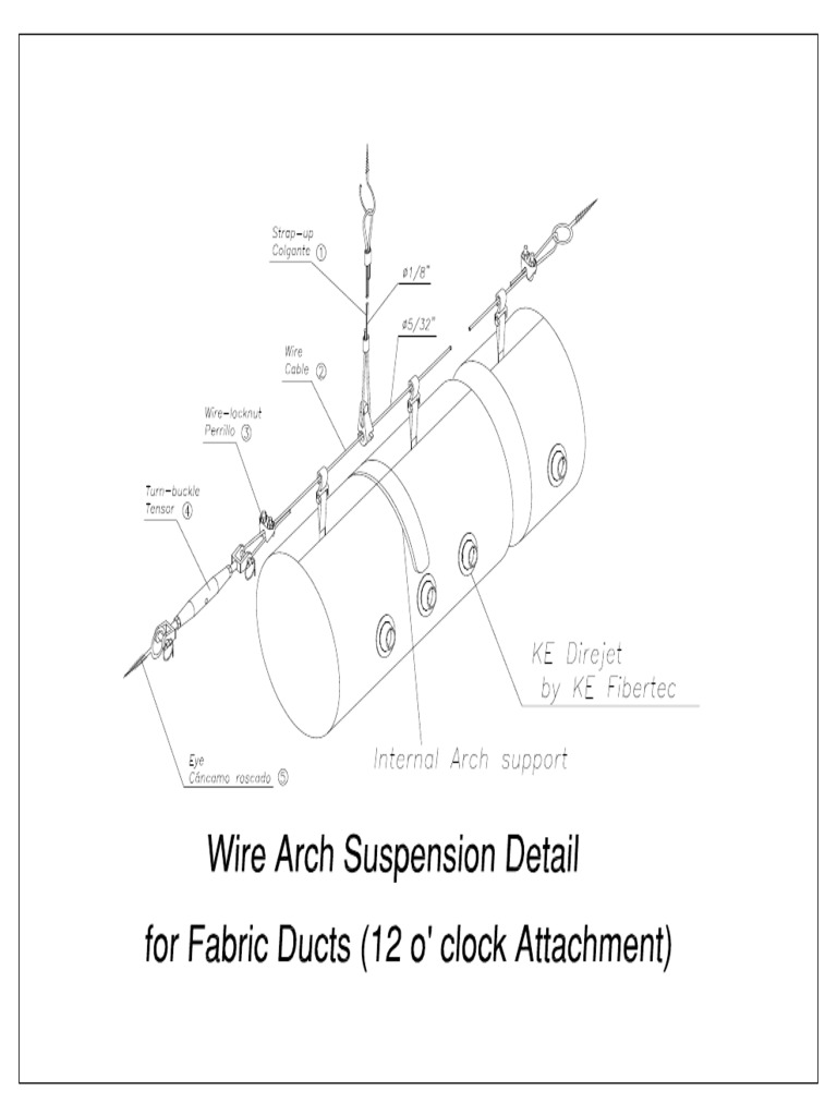 Cable Arch Suspension Detail | PDF