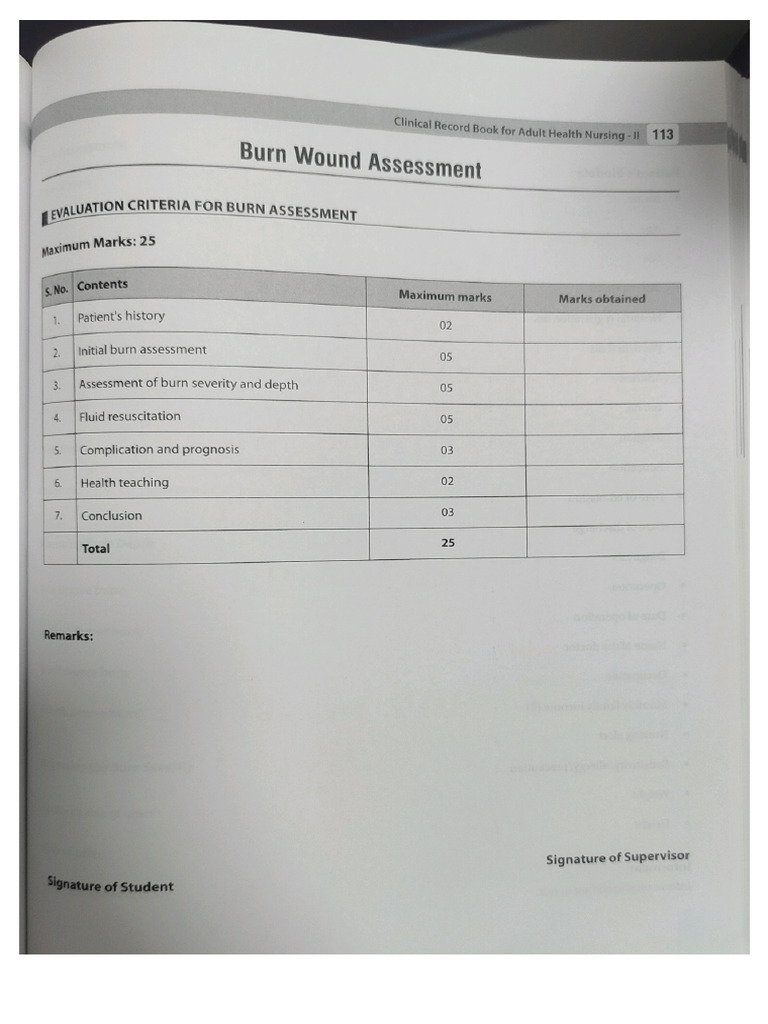 Burn Assessment | PDF