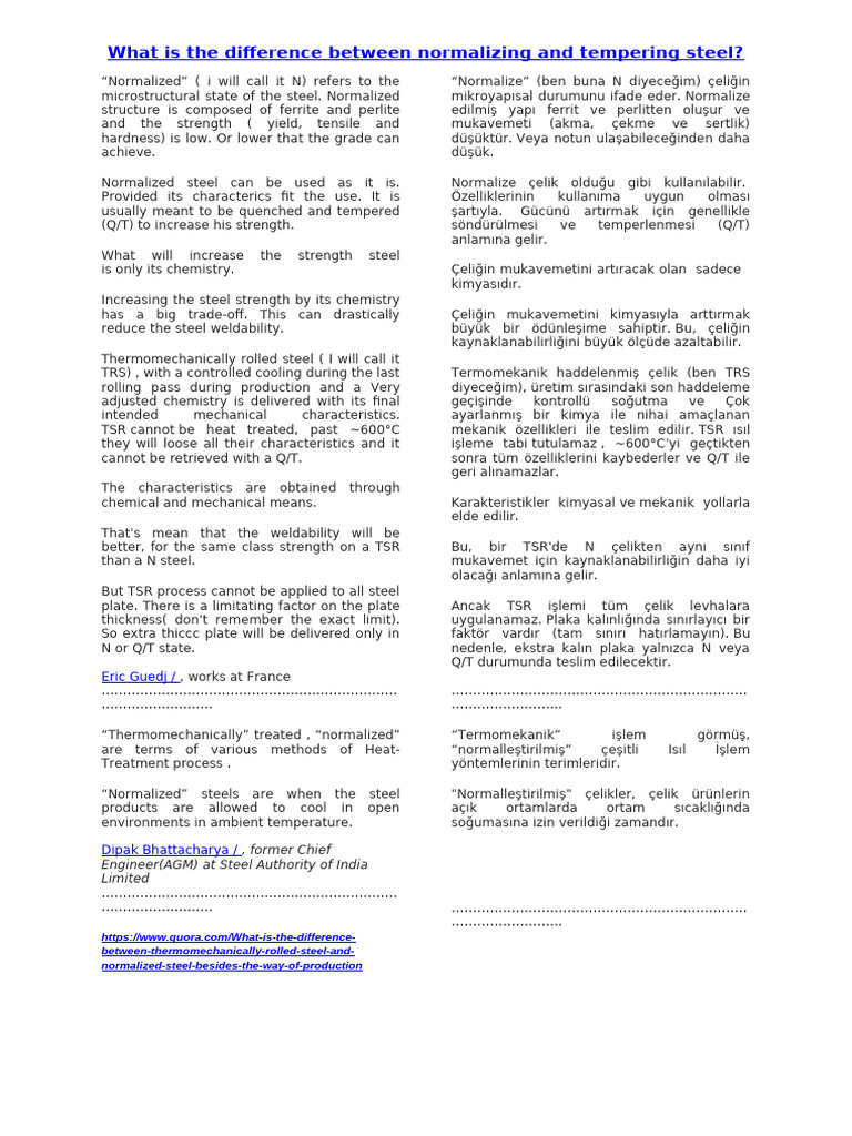 Normalized or Thermomechanical Rolled Pipe | PDF