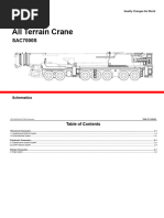 SAC3000S: SANY All Terrain Crane 300 Ton Lifting Capacity | PDF | Crane ...