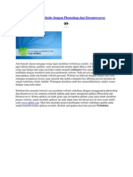 Download Belajar Membuat Website Dengan Photoshop Dan Dreamweaver by Putra Dairi Sinambela SN89019726 doc pdf