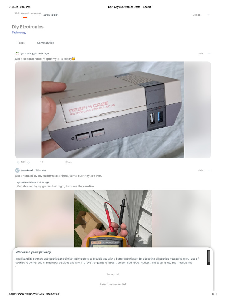 Best Diy Electronics Posts - Reddit | PDF | Http Cookie | Computing