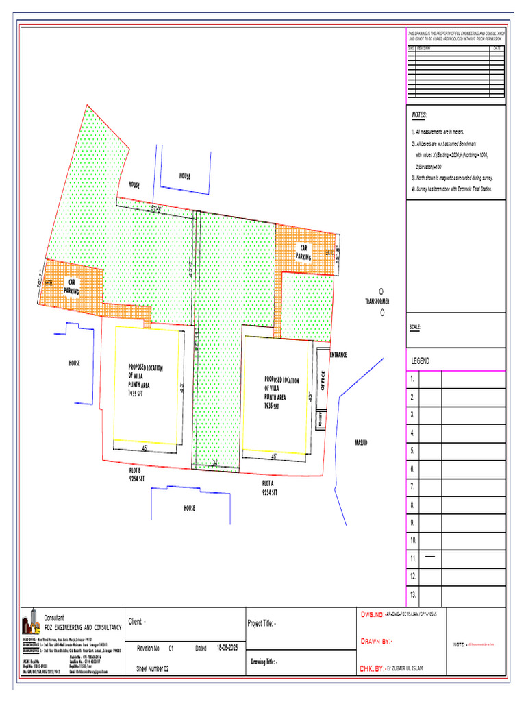 Villa Plot Layout and Specifications | PDF | Chess | Chess Theory