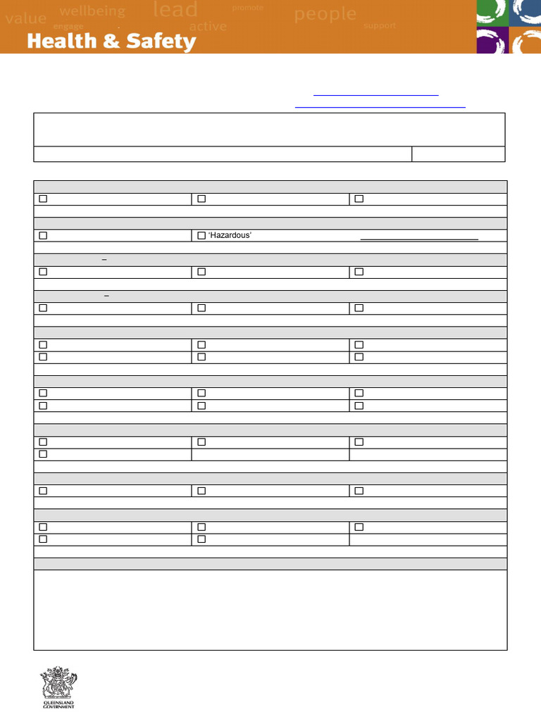 Dynamic Risk Assessment Template | PDF | Personal Protective Equipment ...