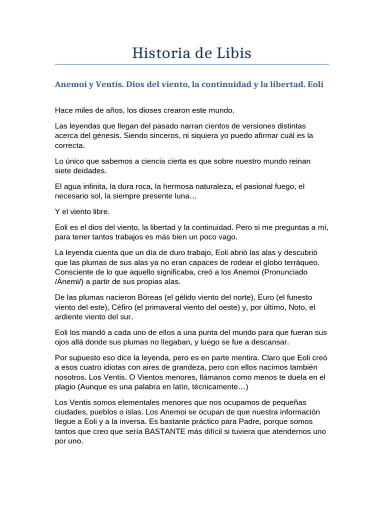 Historia de Libis | PDF