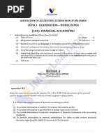 AAT Level 1 PastPapers 2019 Jan | PDF | Debits And Credits | Book Value