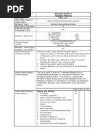 Syllabus Malaysian Studies