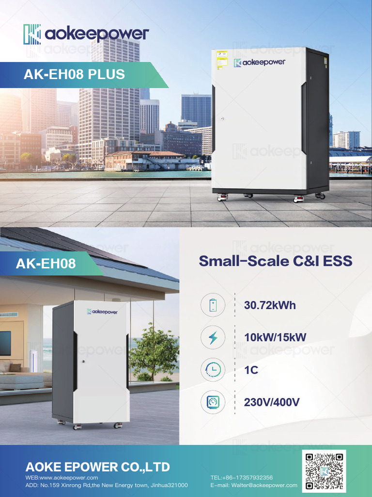 AOKE EPOWER Small-Scale ESS Specs | PDF | Electrical Engineering ...