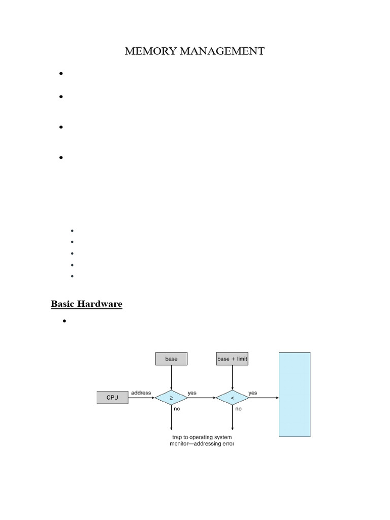 MODULE 4-MM | PDF | Process (Computing) | Computer Data Storage