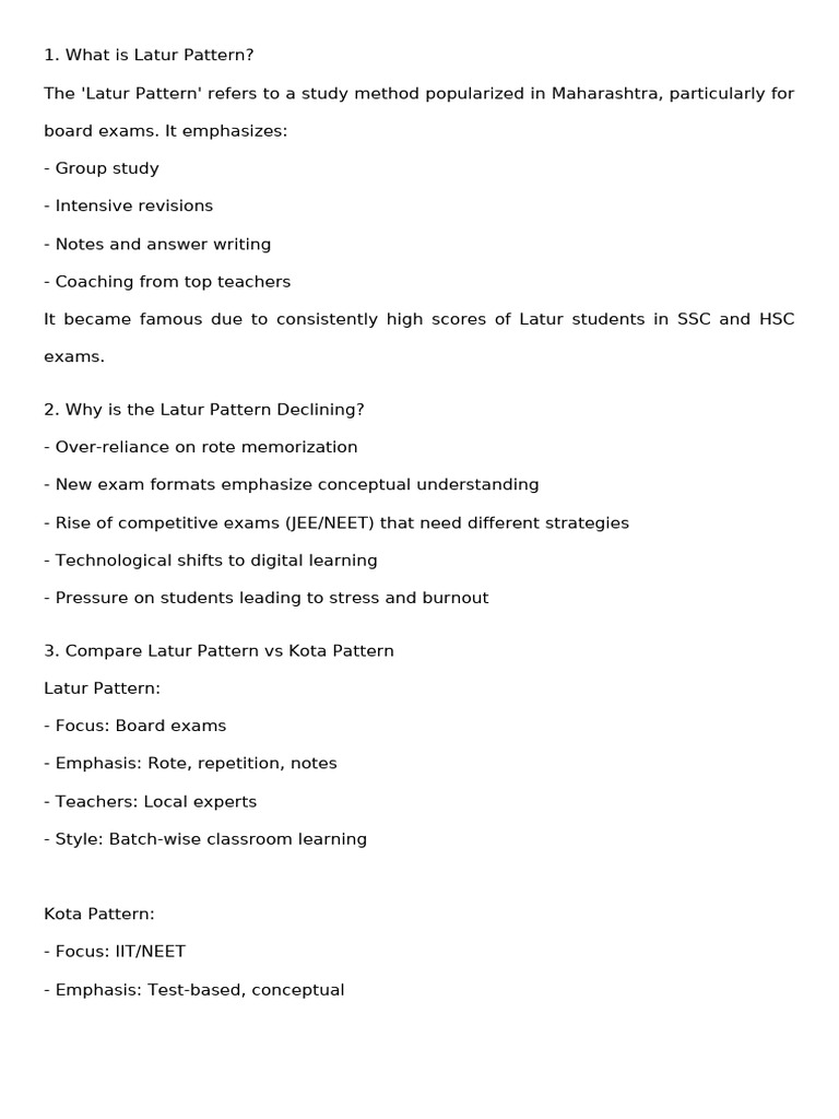 Latur Full Compiled Info | PDF | Fresh Water