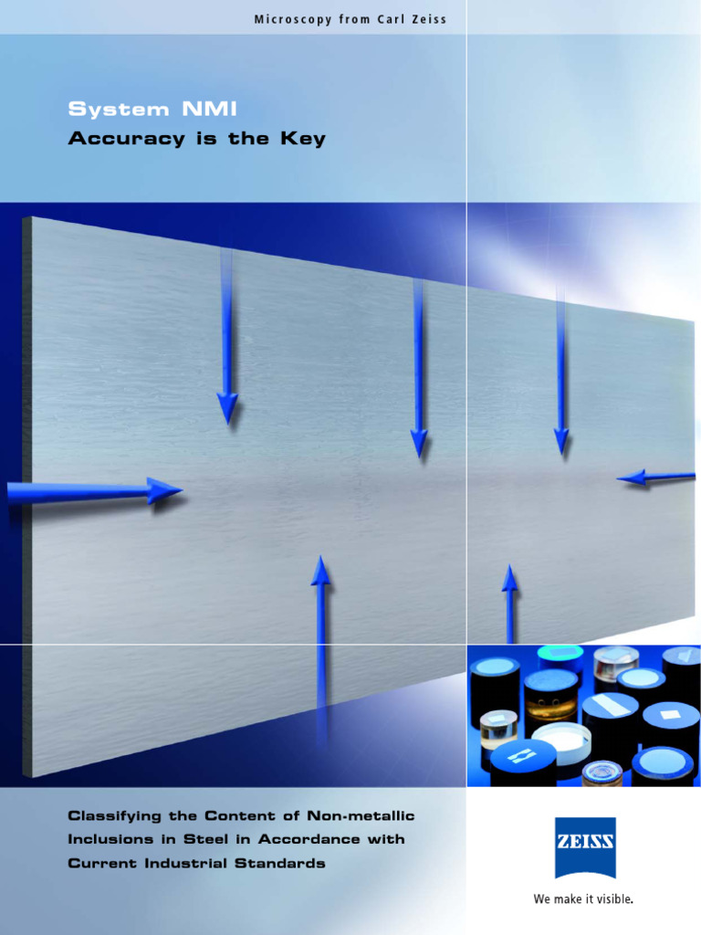 NMI System for Analyzing Steel Inclusions | PDF | Image Resolution ...