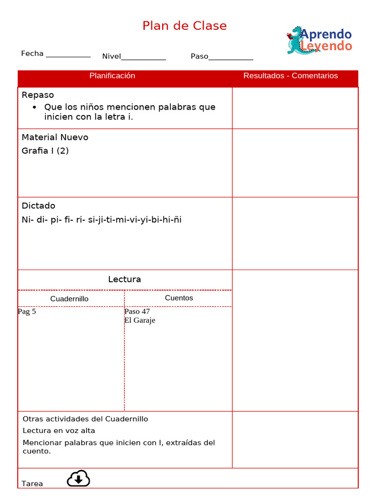 Plan de Clase | PDF
