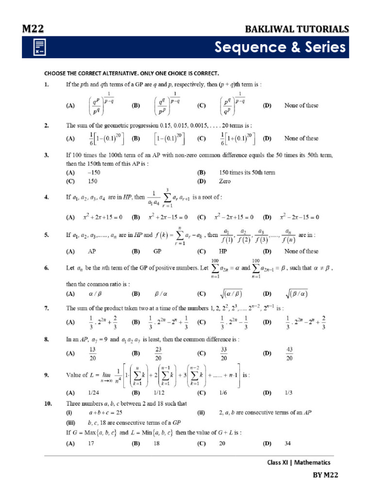 DPP - 3 | PDF