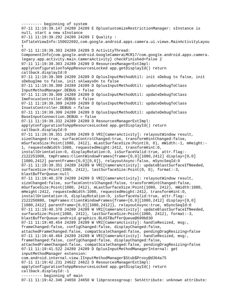 Log Cat 1752212982318 | PDF | Software Engineering | Computer Programming