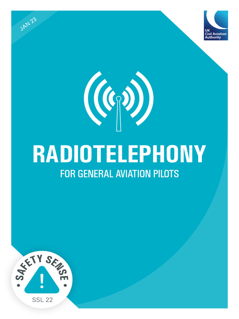 Radiotelephony Guidance for Pilots | PDF | Transponder (Aeronautics ...