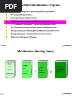 MRB Process and MSG-3 Overview | PDF | Aviation | Aircraft
