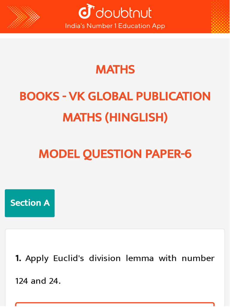 2914 Books Doubtnut Question Bank | PDF | Geometry | Euclidean Geometry