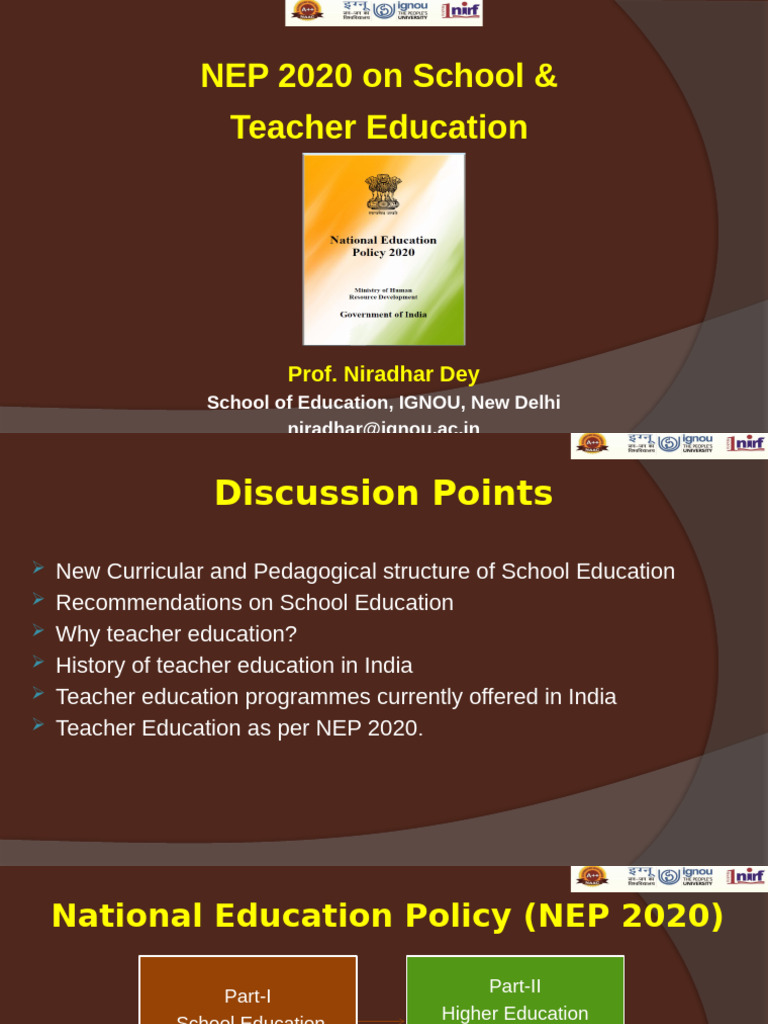 NEP 2020: Teacher Education Insights | PDF | Educational Assessment ...