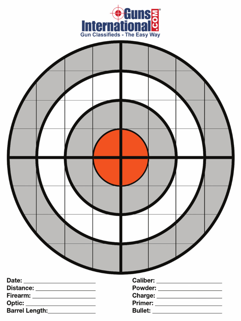 Printable Target Setup Checklist | PDF