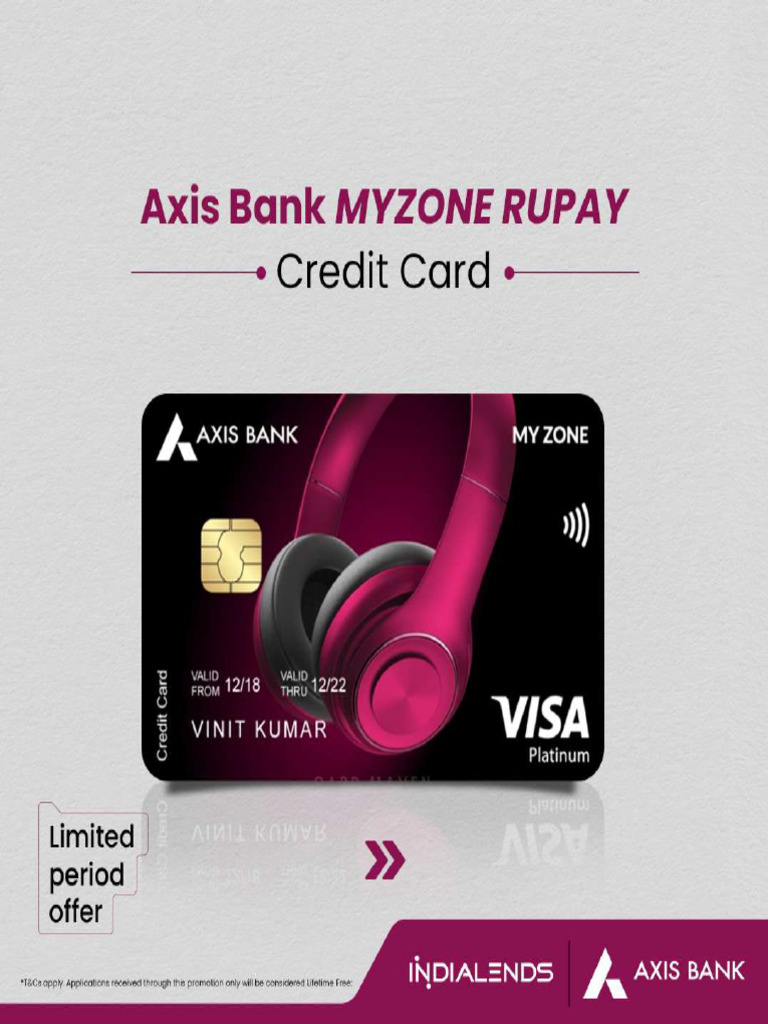 Axis MyZone Credit Card | PDF