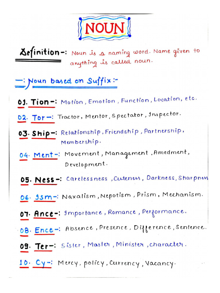 Noun | PDF