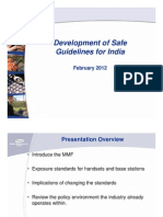 Development of Safe Guidelines For India, Michael Milligan
