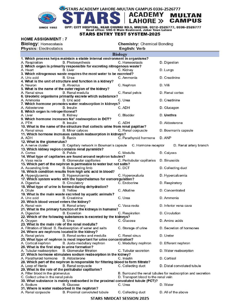 Assignment 7 Regular Session 2025 - Without Key - Page-0001 | PDF