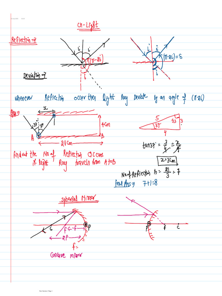 15 July Light Class 1 | PDF