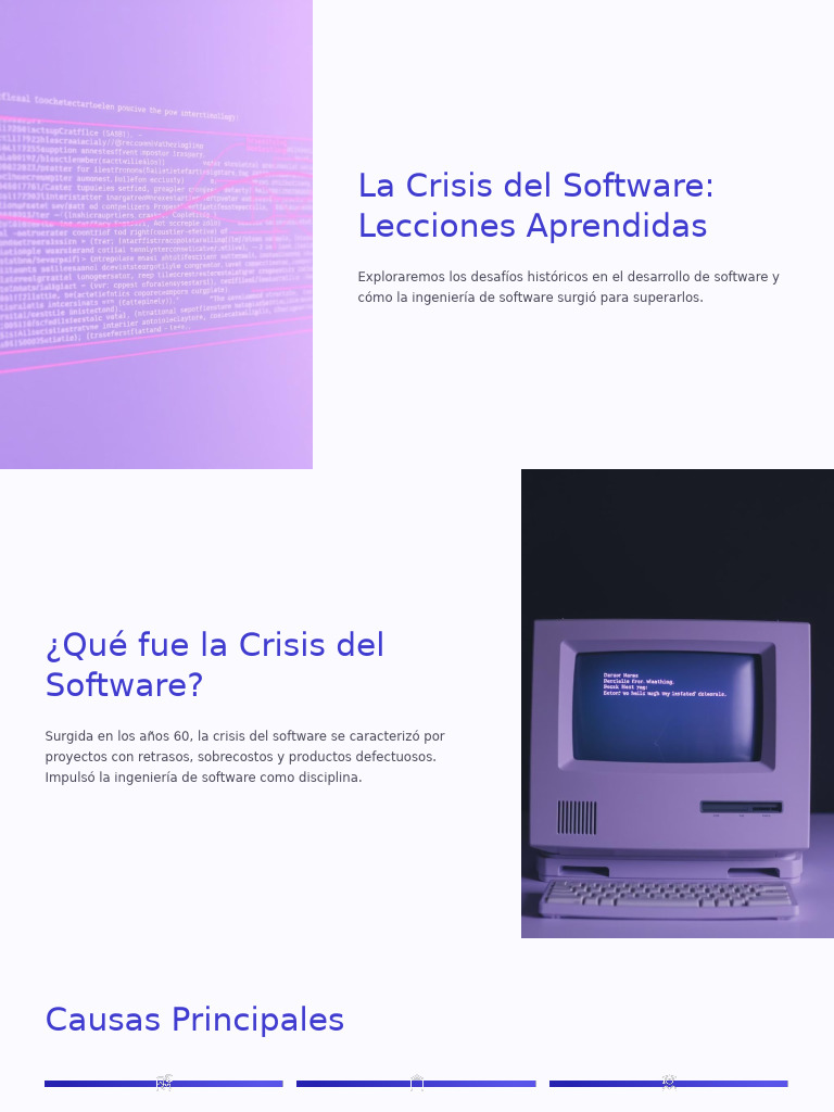 1.2 La Crisis Del Software | PDF | Software | Ingeniería de software