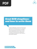Download Great B2B advertising straplines and how to write them by John Bottom SN89036963 doc pdf