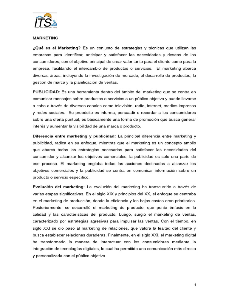 Estrategias Clave en Marketing y Publicidad | PDF | Marketing ...