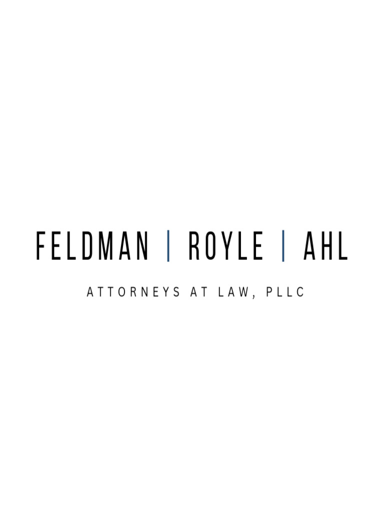 New Brand Logo For Feldman Royle Ahl 2025 | PDF