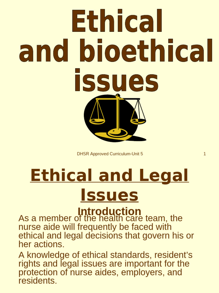 09. Ethical and Bioethical Issues | PDF | Bioethics | Nursing