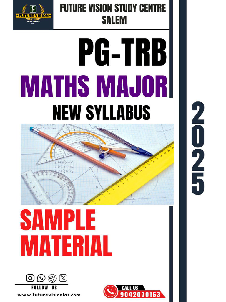 M.PG TRB Maths Unit 6 | PDF | Curvature | Sphere