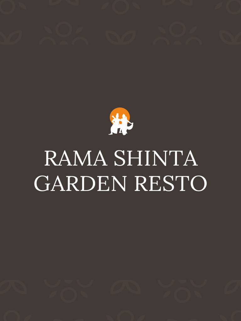 Rama Shinta Garden Resto Menu Prices | PDF | Foods | Cuisine