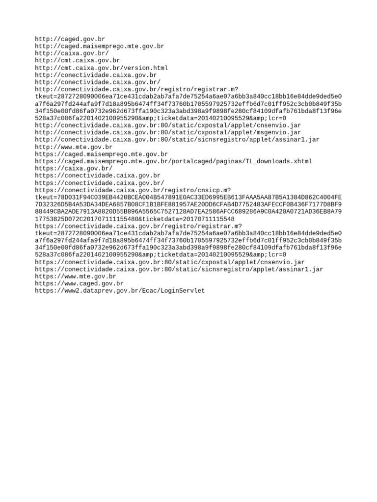 Conectividade e CMT Caixa Java | PDF