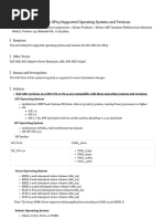 Note 2235581 - SAP HANA - Supported Operating Systems | PDF